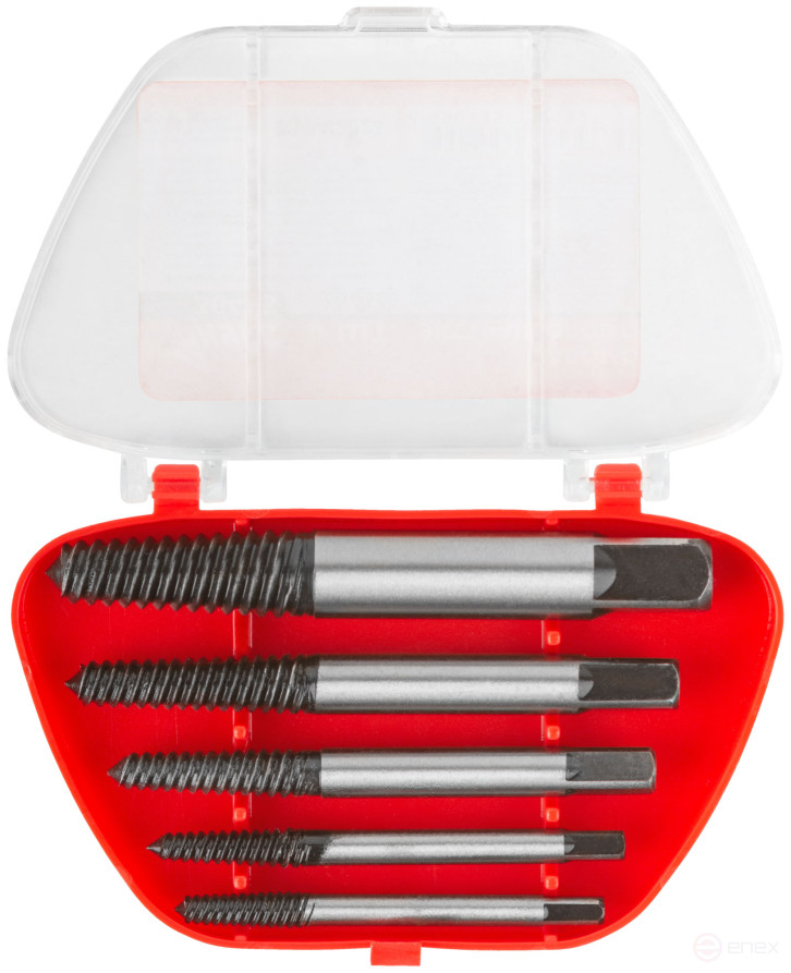 Экстракторы для шурупов 5 шт.