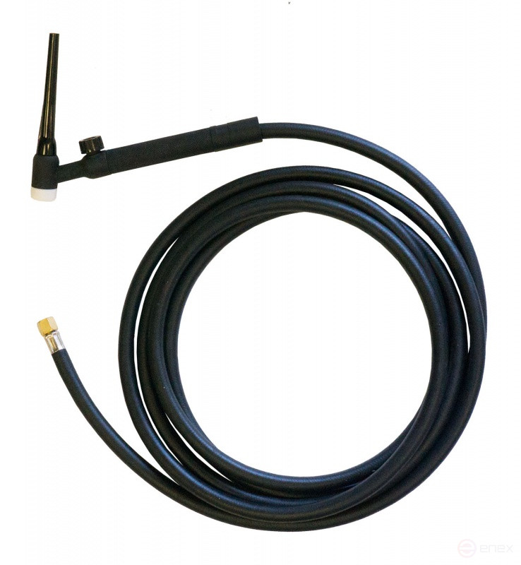 TIG 17V 140A burner (35%), M12x1. 4m, with valve