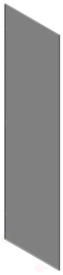 MULTICOLOR Задняя стенка ВРУ (800x2000) IP31 (ШхВ) RAL 7035