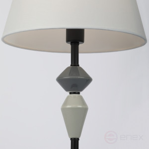 7096-501 Настольная лампа Rivoli Alisia 7096-501 1 х Е14 40 Вт классика