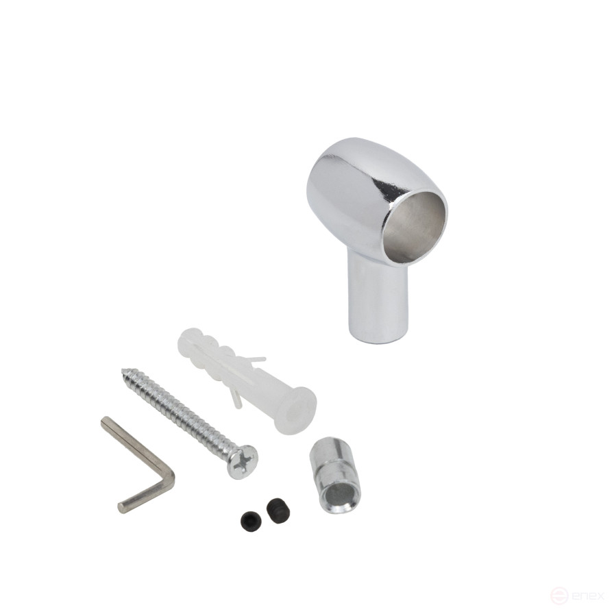 Держатель ретро, труба d16 хром AKS