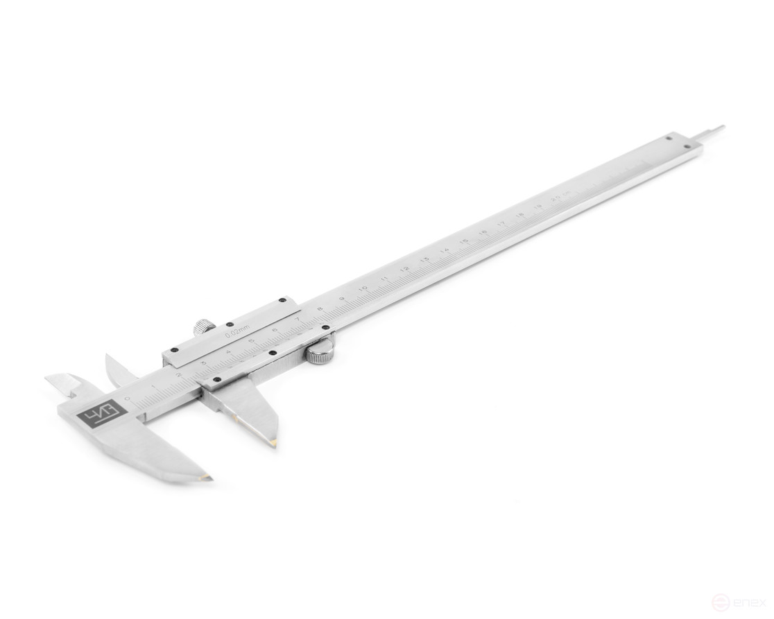 Vernier caliper marking SHTSRT I - 200 0.02 with carbide jaws CHEESE