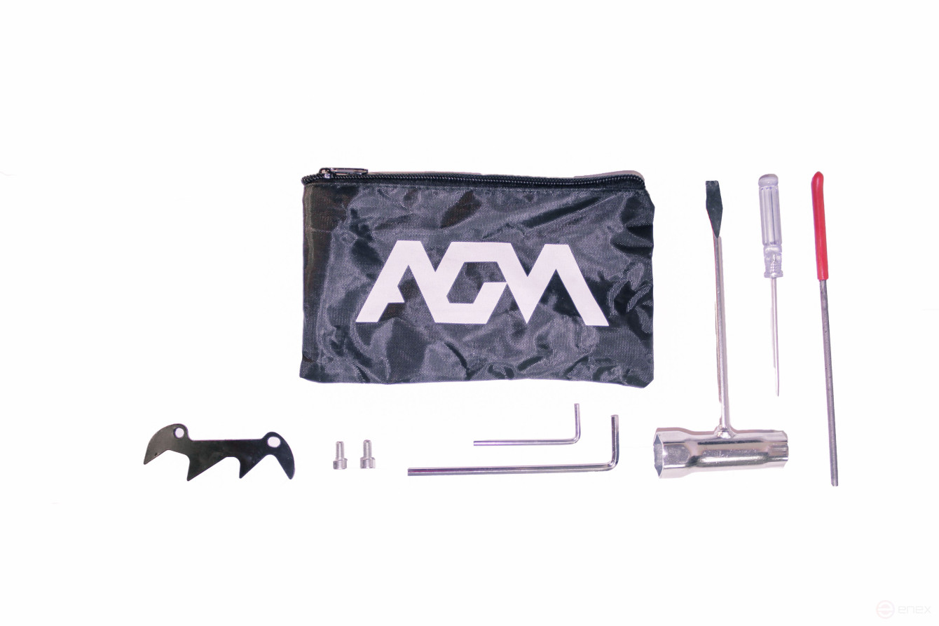 Бензиновая цепная пила Вилладжер AGM 5400 / 2100Вт (2,86 л.с) 1,5 мм, шина 45 см