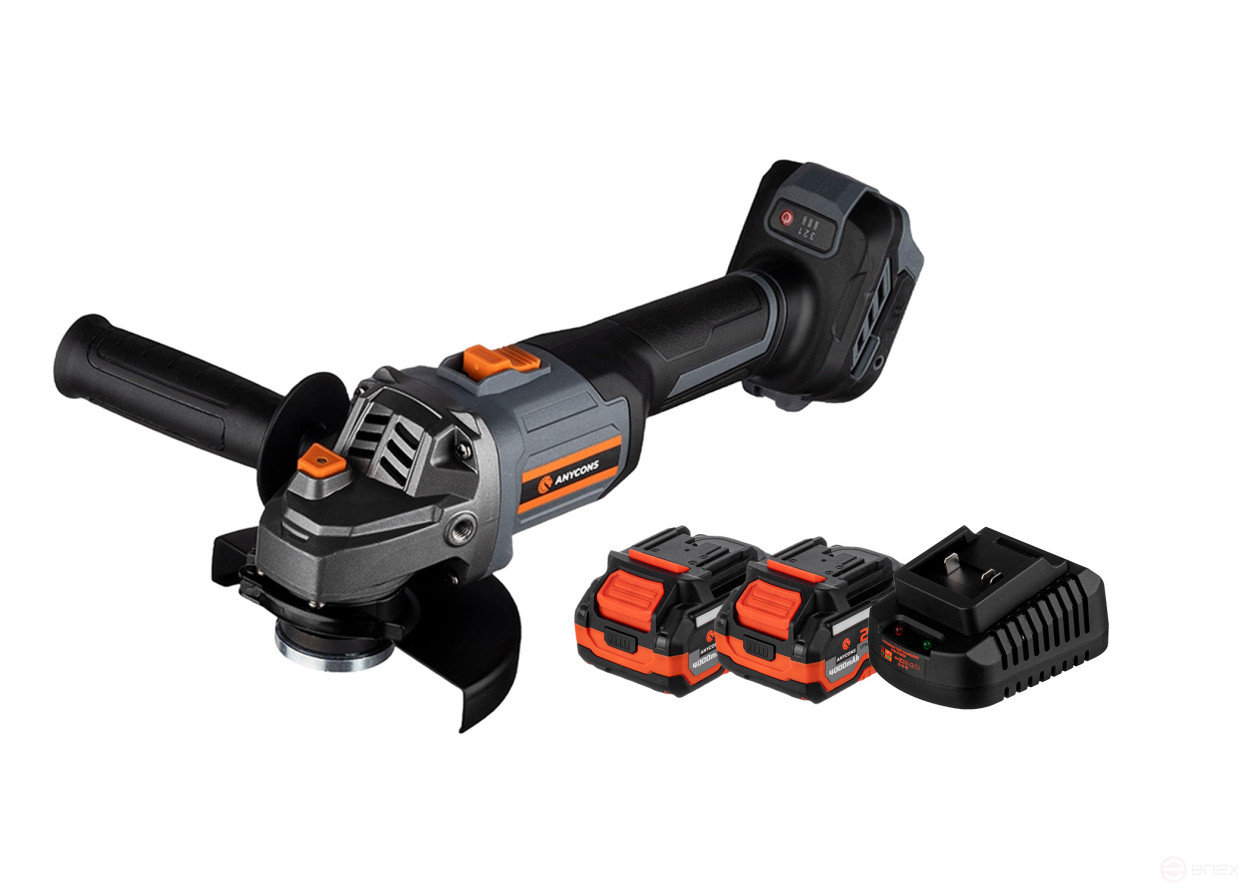 Anycons JM-125S Brushless motor, AC-AG1252, 2 batteries + charger