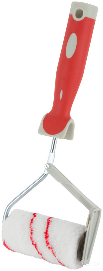 Edging roller, 30 core, acrylic, 11 mm pile, 2-K handle, 100 mm