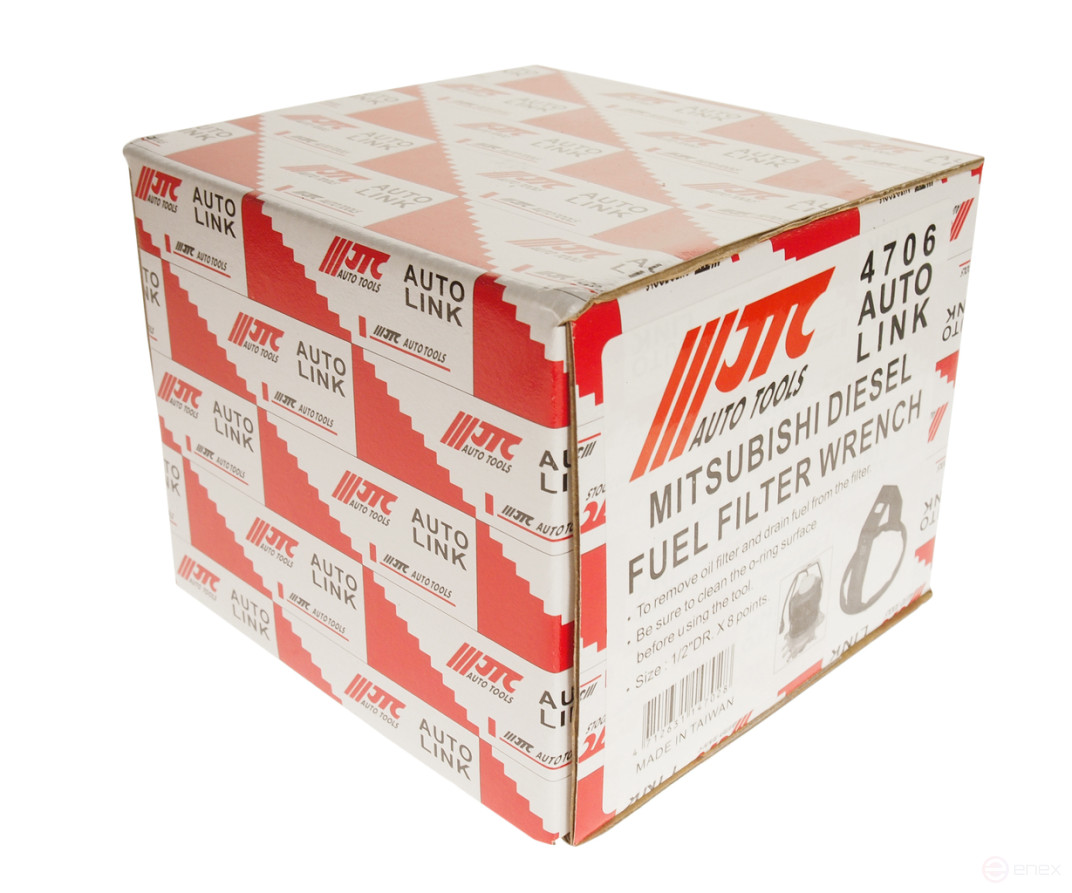 Съемник фильтров масляных 1/2" 8-ми гранный для дизельных двигателей (MITSUBISHI) JTC