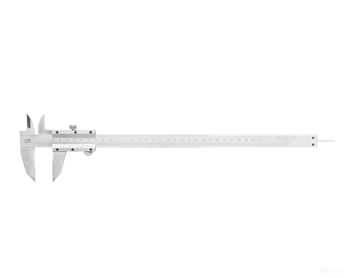 Vernier caliper marking SHTSRT - I - 300 0,1 with carbide jaws CHEESE