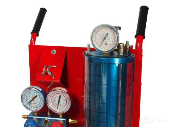 The device for filling the air conditioner with refrigerant R-134a JTC