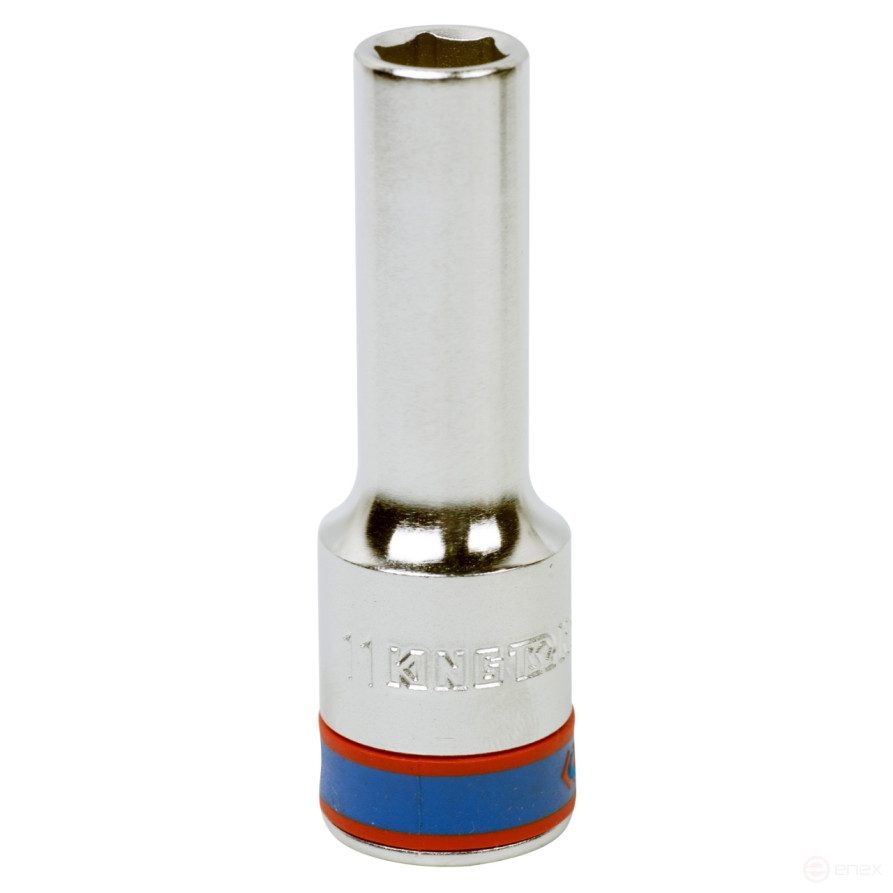Головка торцевая глубокая шестигранная 1/2", 11 мм KING TONY 423511M