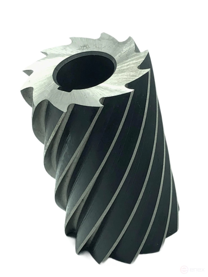 Cylindrical milling cutter f 50x80x22 mm z=12 R6M5 TORNERI T019651