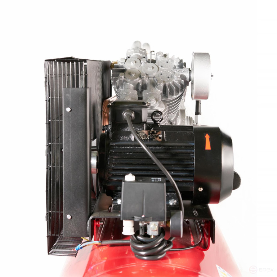 Compressor ROSSVIK SB4/F-500.LT100/16-7.5, 1000l/min, 16bar, receiver 500L, 380V/7.5kW RAL3001 RED