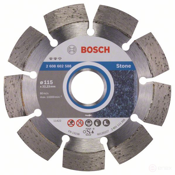 Алмазный отрезной круг Expert for Stone 115 x 22,23 x 2,2 x 12 mm