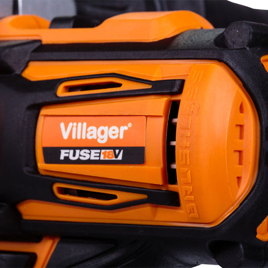 Cordless screwdriver Villager brushless VLN 5120-2BCB, with 2 batteries 60 Nm. 500-1800 rpm