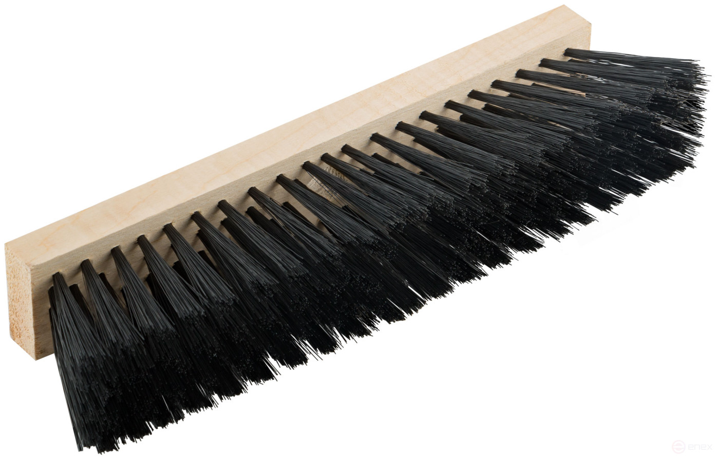 Щетка для пола деревянная, прямоугольная, 4-х рядная, 265 мм