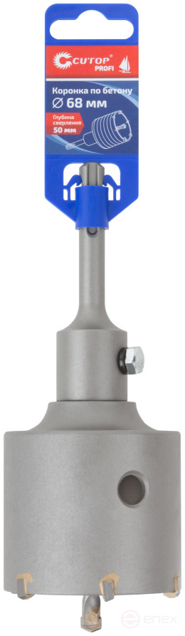 SDS Plus concrete crown, 68 mm, Cutop Profi