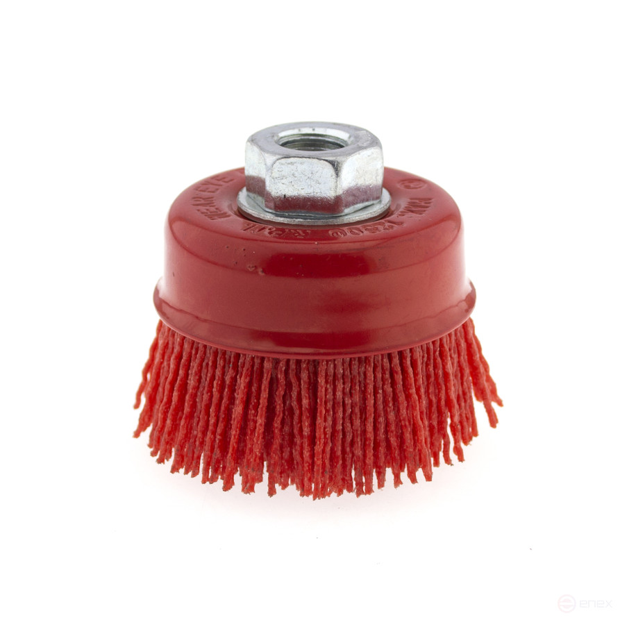 Кордщетка для УШМ нейлоновая, чашеобразная 75мм, пос.М14, Чеглок (100)
