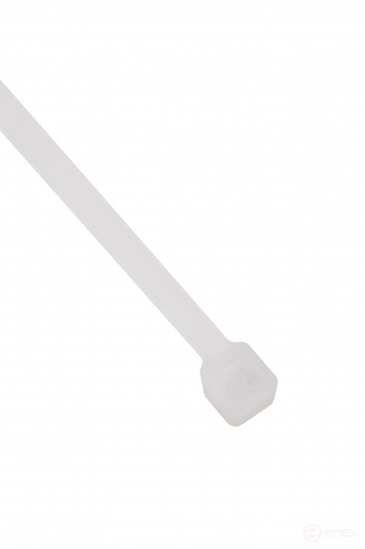 WRline WR-SHN-36-150W Стяжка-хомут 3,6х150 мм, кабельная нейлоновая 6,6, неразъемная, цвет белый (100шт)