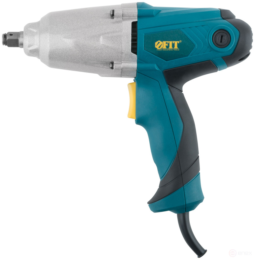 Electric wrench 450 W; 2600 rpm; 5000 rpm; 300 Nm; BS brushes; res. incl.; 2.3 kg ; box