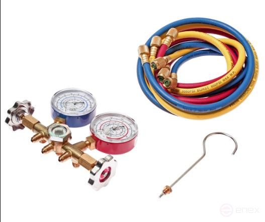 Устройство для заправки автокондиционера R-12 L=150см JTC