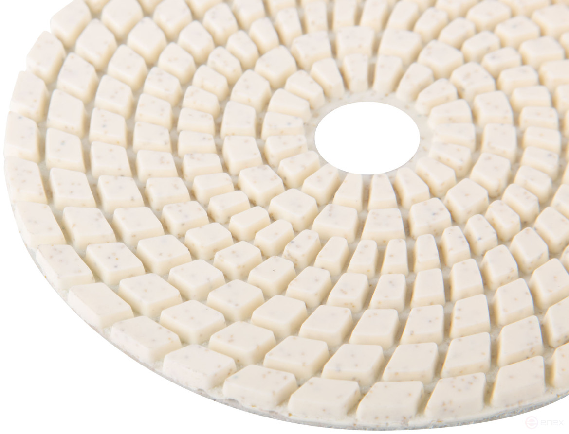 Diamond flexible grinding wheel AGSHK (Velcro), wet grinding, 100 mm, P 30