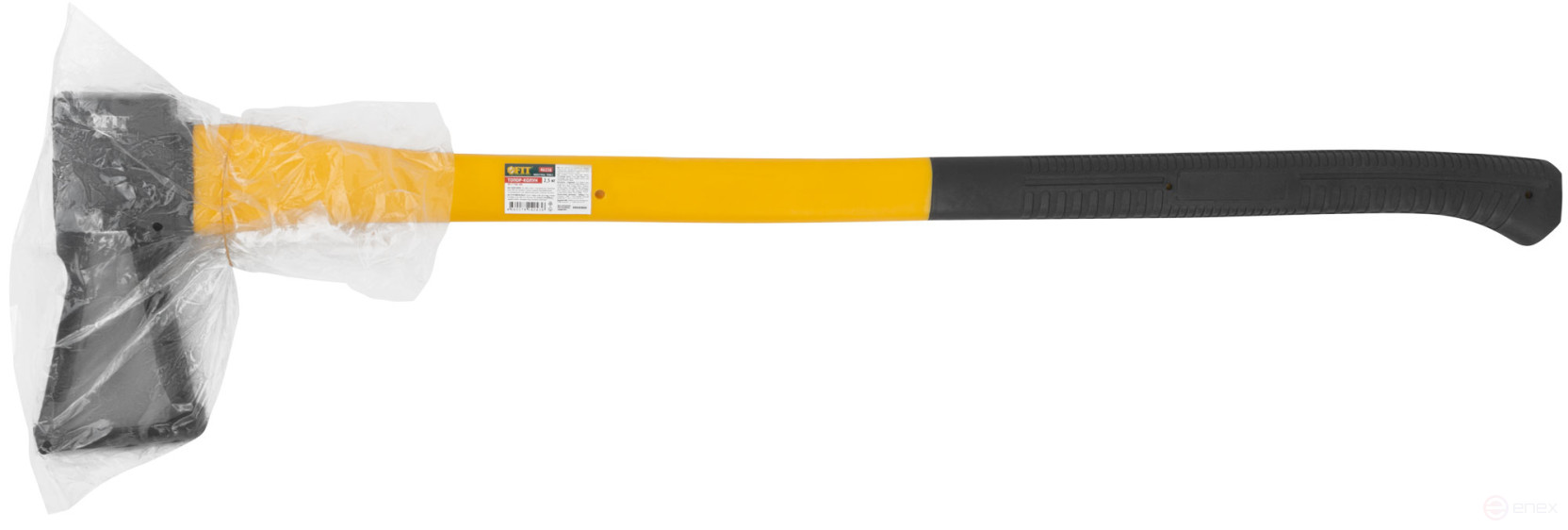 Axe-cleaver "big-eared" forged, fibreglass long handle 2500 gr.