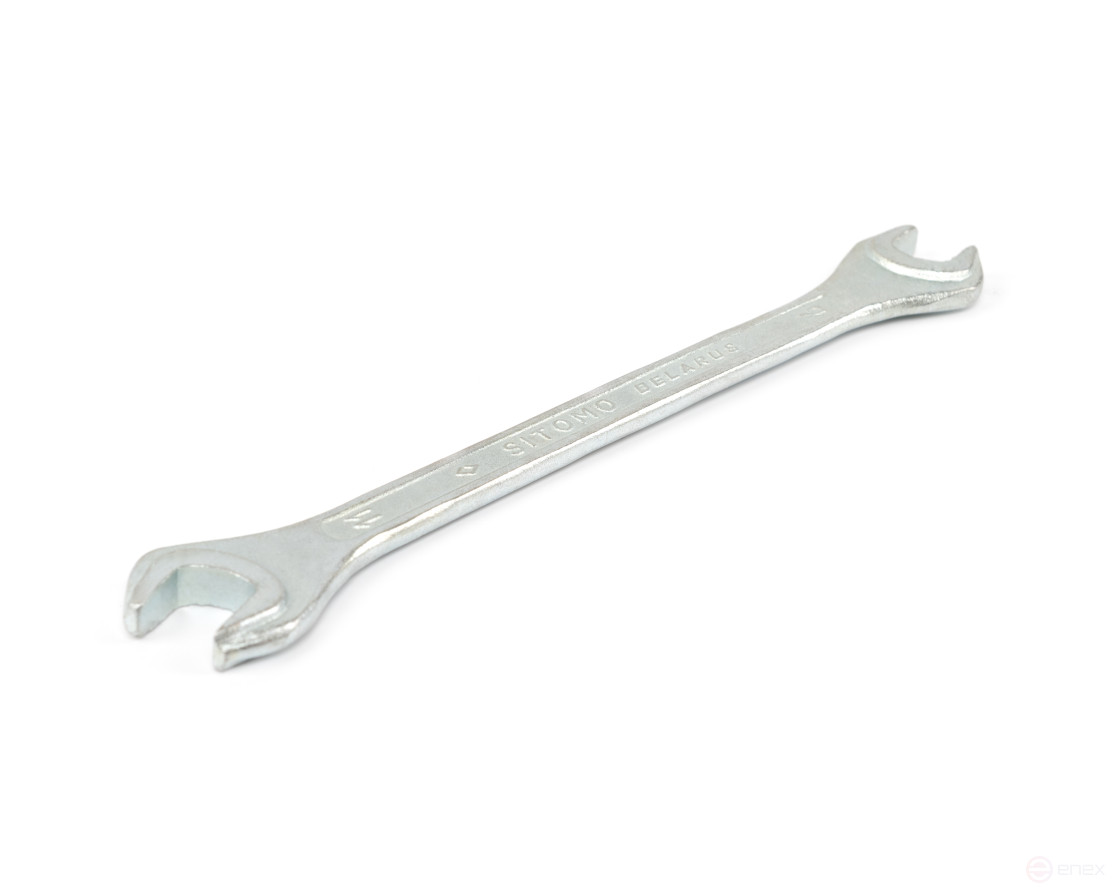 Ключ гаечный рожковый двусторонний 9x11 оцинкованный SITOMO BELARUS
