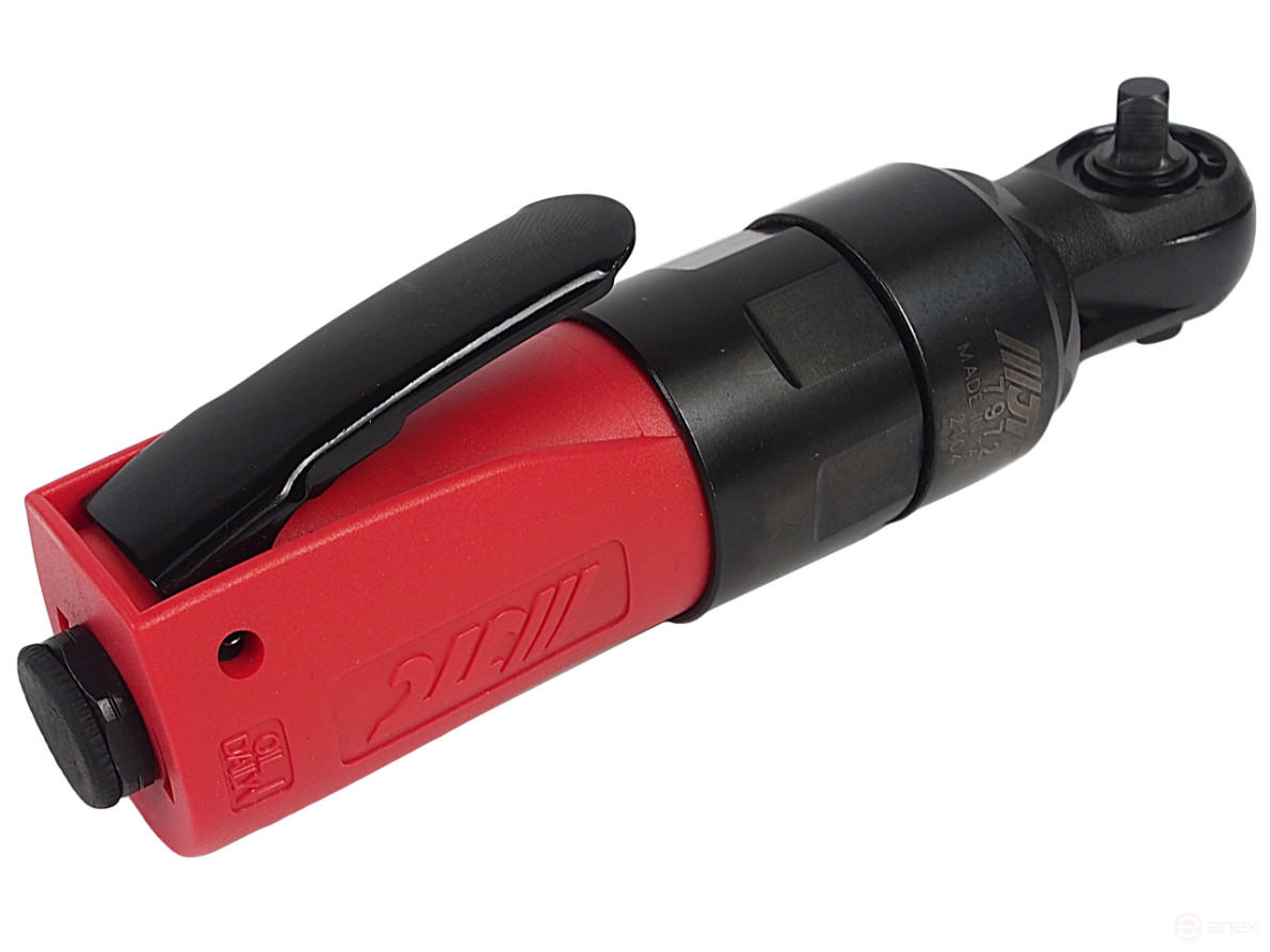 Ключ трещотка пневматический 1/4" 47Нм 90PSI 500об/мин. усиленная ударная JTC