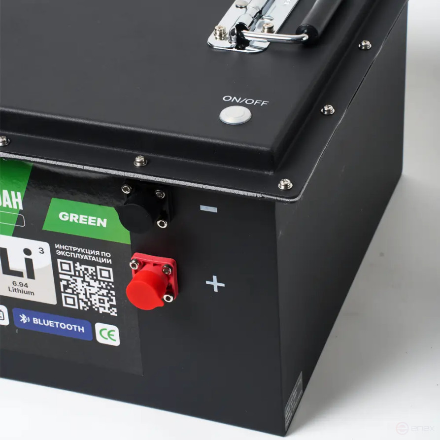 Lithium battery traction LITJET GREEN LiFePO4 36V 150Ah 5760Wh BT IP67 BMS 150A