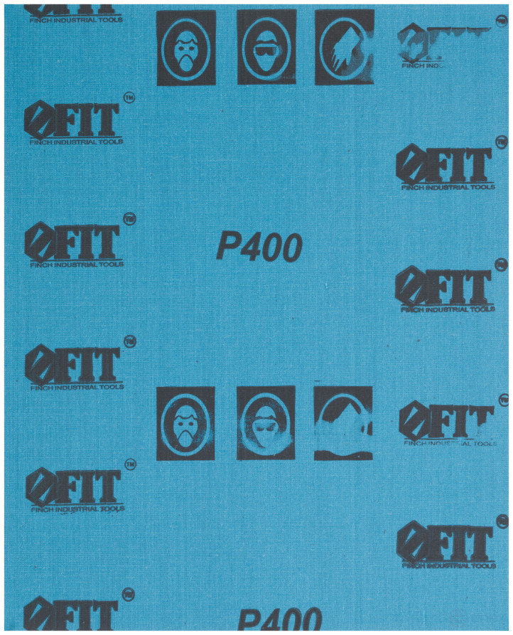 Листы шлифовальные водостойкие на тканевой основе, алюминий-оксидные, Профи 230х280 мм, 10 шт. Р 400