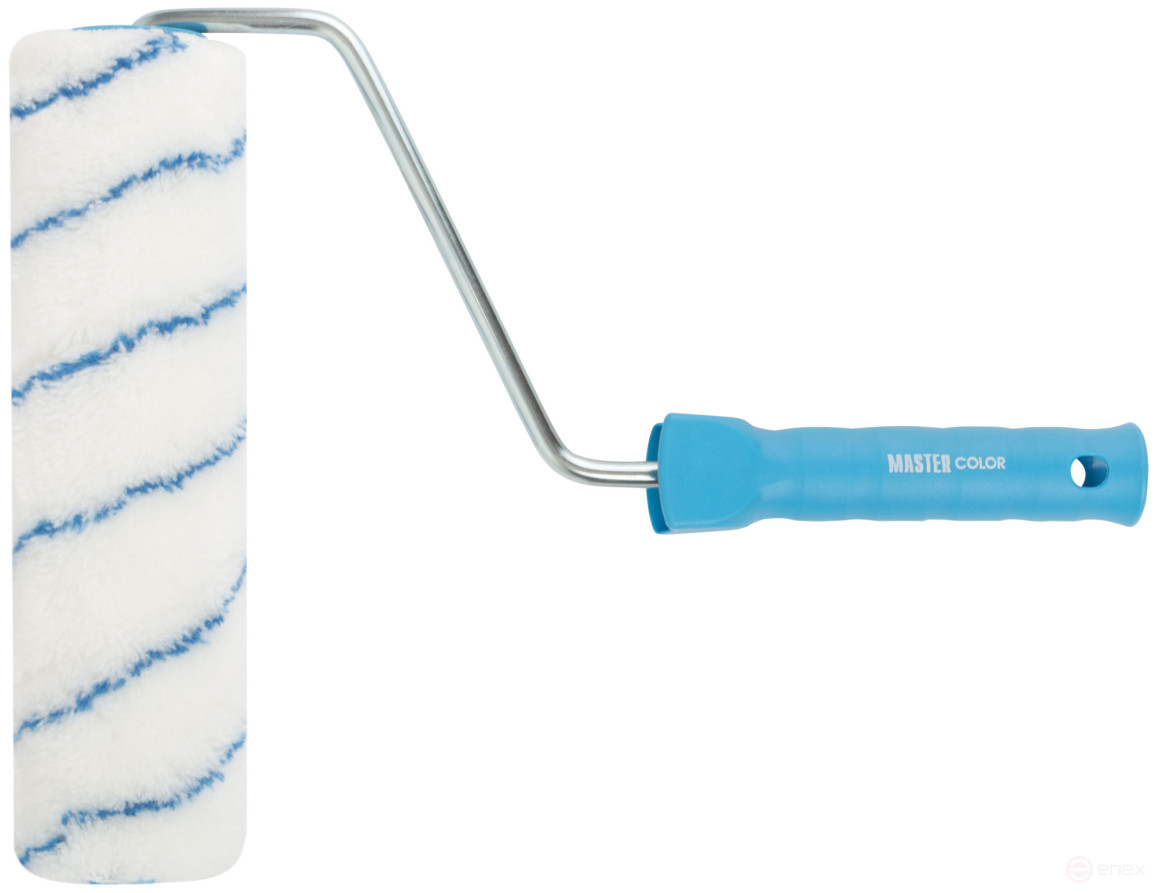 Roller, core 48 mm, acrylic, pile 9 mm, 8 mm handle, 250 mm