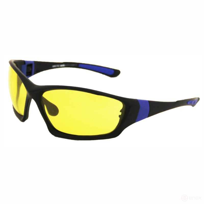 Safety glasses open ARCTIC CONTRAST north (2-1.2 pcs) yellow glass filter, 30 pcs.