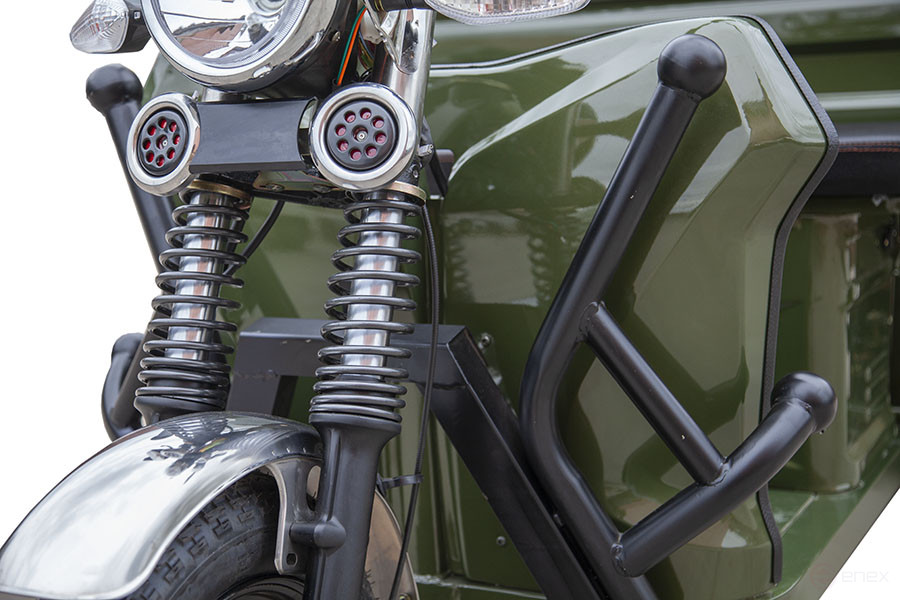 Грузовой электротрицикл Rutrike D4 NEXT 1800 60V1500W, черный