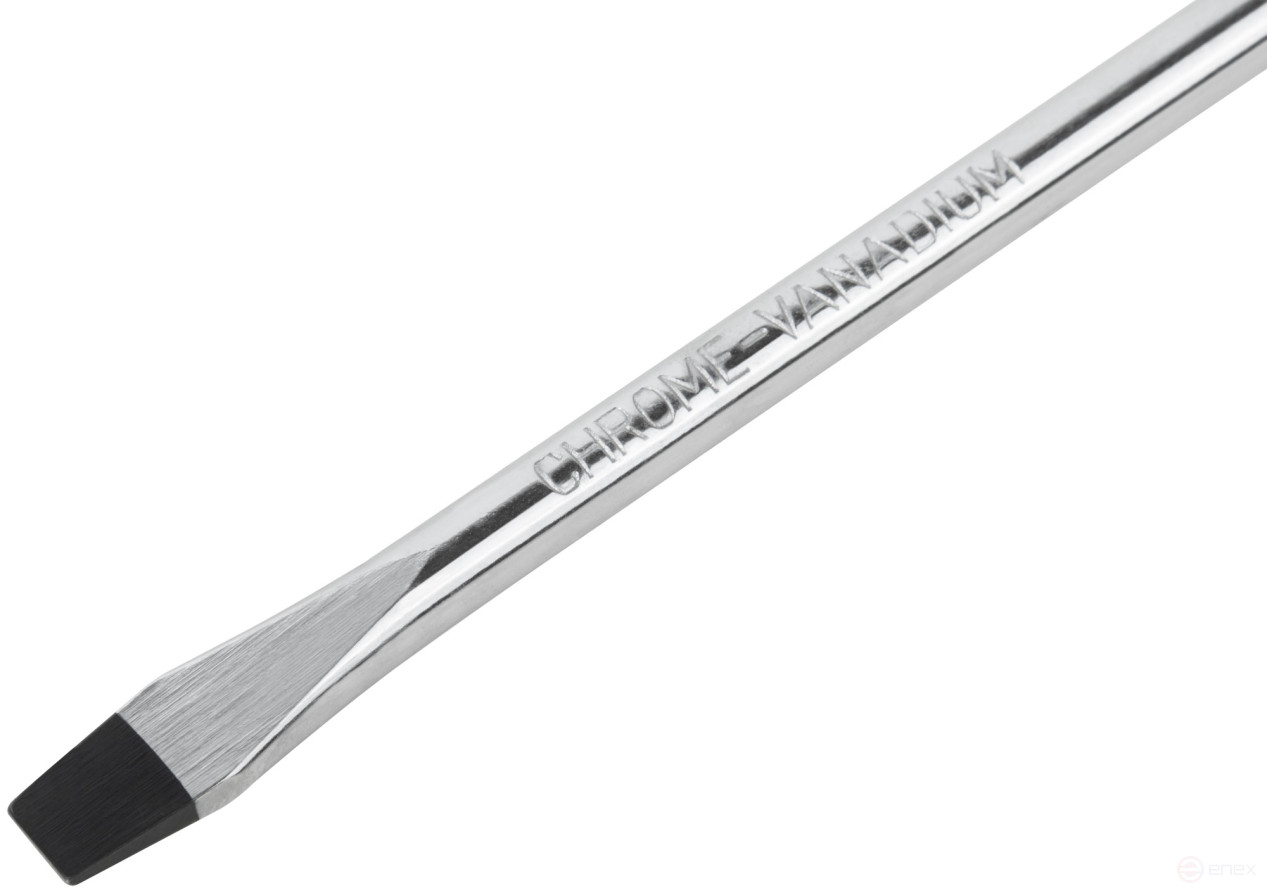 Отвертка "Мастер", CrV сталь, прорезиненная ручка 6х100 мм SL