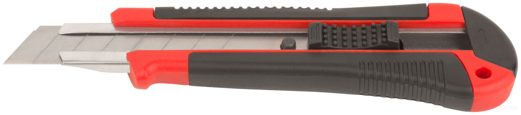 Technical knife "Trend" 18 mm reinforced, rubberized