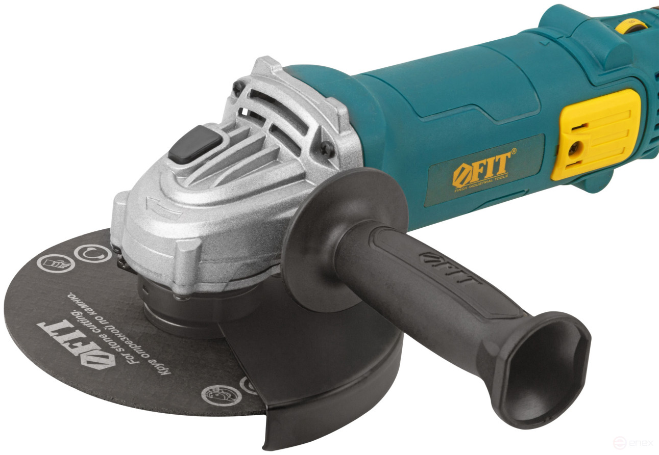 Angle grinder 1400 W; 0-10000 rpm; ClC 150 mm; 2.5 kg; reinforcement.rotor; used brushes; box
