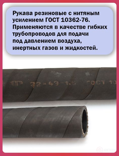 Топливный шланг/рукав маслобензостойкий внутренний диаметр 32 мм. 10 Метров
