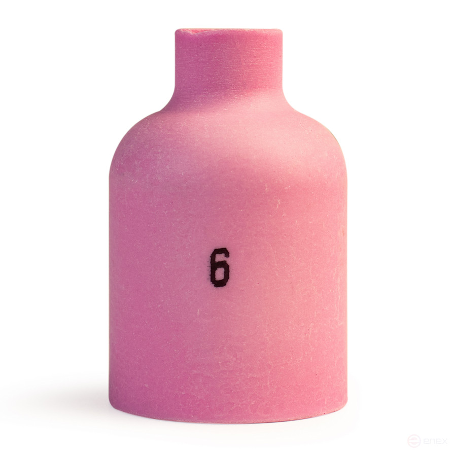 Ceramic nozzle TIG 17-18-26 d.9.5 №6 JUMBO