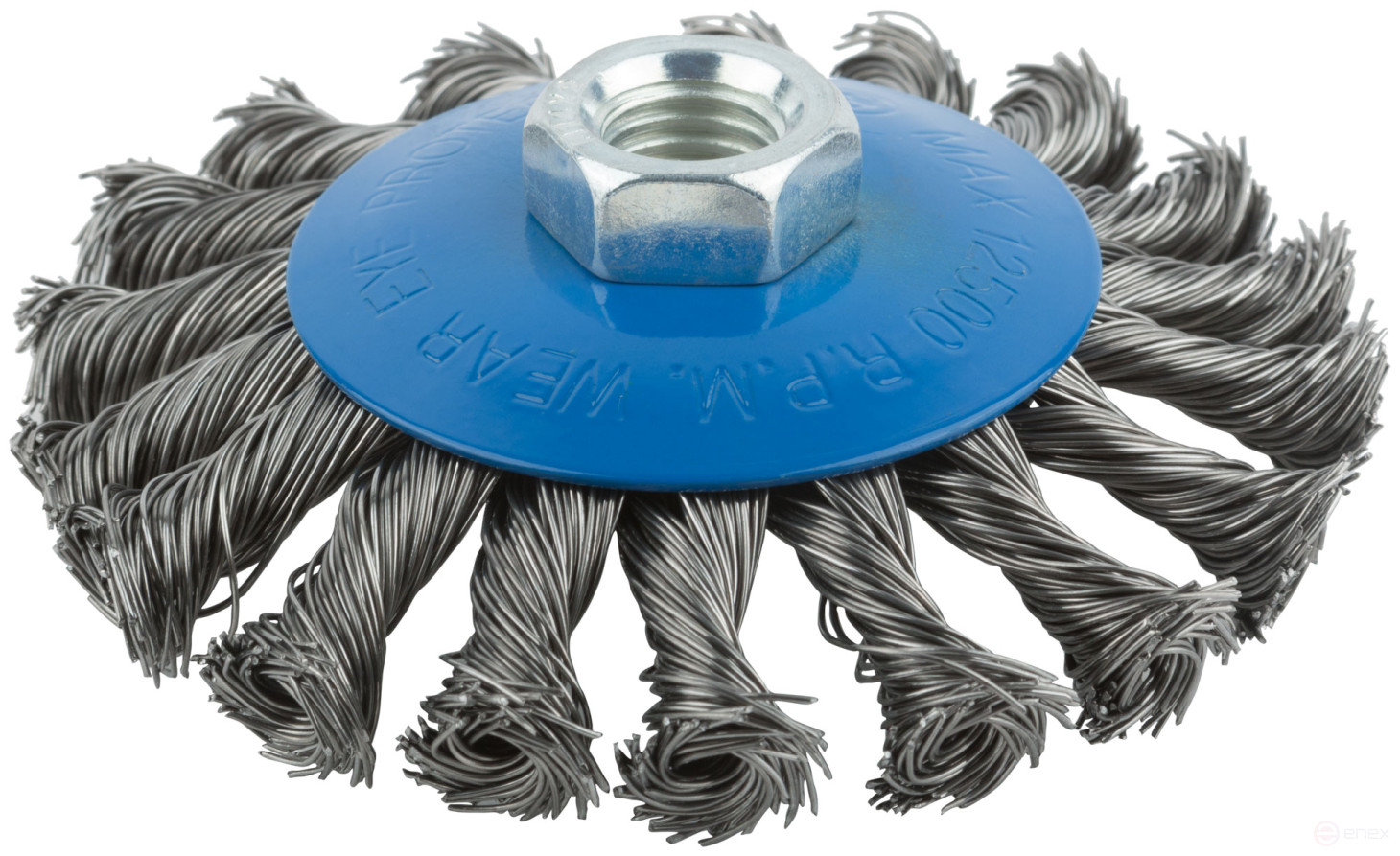 Cornice, type "wheel" with tilt, nut M14, steel twisted wire 100 mm