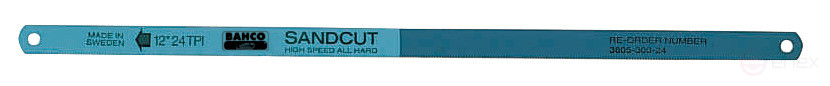 Полотно ножовочное HSS Sandcut 24 TPI, 300 мм - 2 шт
