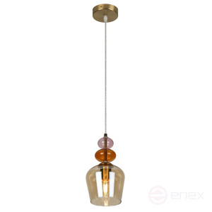 4114-201 Rivoli Corina Pendant Lamp 4114-201 1 x E27 40W Design