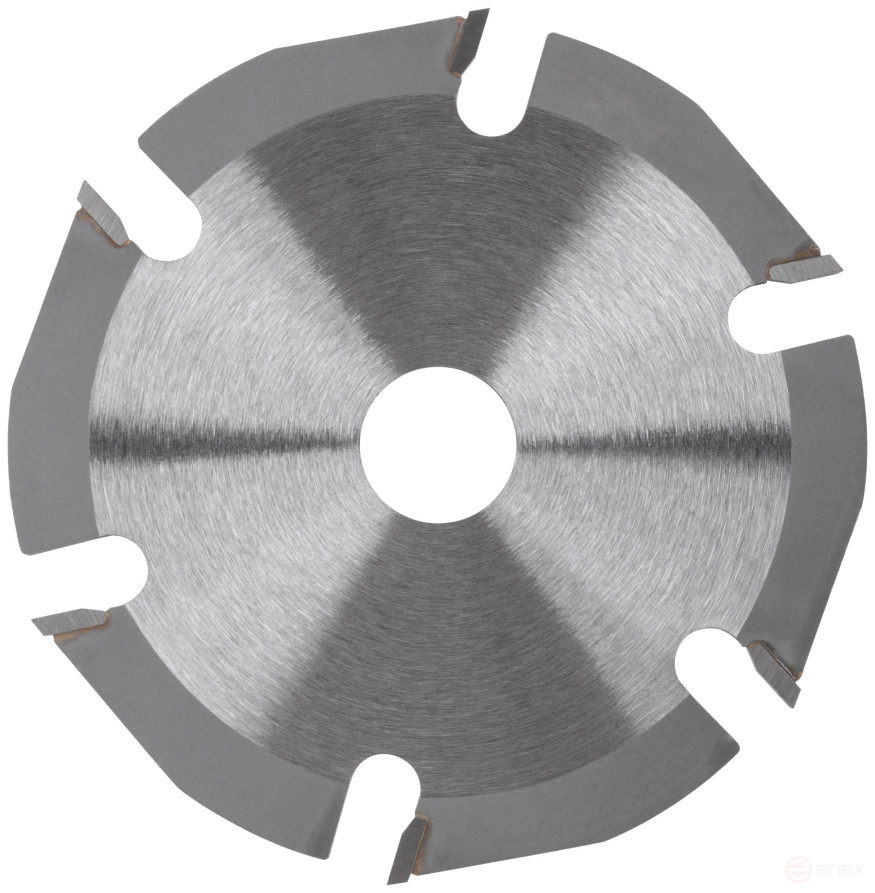 Диск пильный по дереву, посадочный диаметр 22,2 мм, 6 зубьев с карбидными вставками, 125 мм