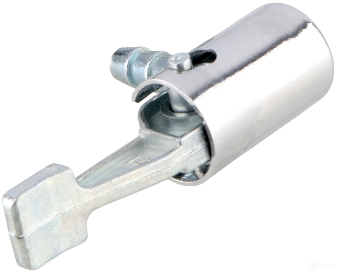 The pump nozzle is quick-release metal. BERIL