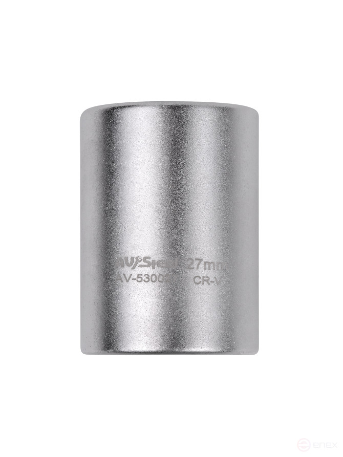 Головка 3/4" шестигранная 27мм "AV Steel" AV-530027