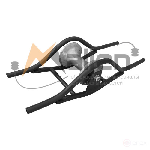 Straight cable roller for RCL-KL MALIEN cable tray