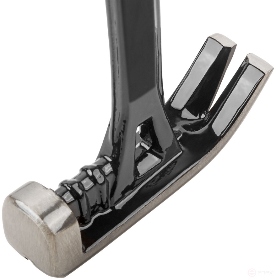 Молоток-гвоздодер, цельнометаллический Профи, 450 гр., вытягивание гвоздей