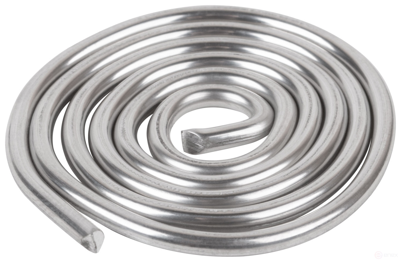 Solder POS 61 with rosin, wire diameter 2 mm, "snail", 10 gr.