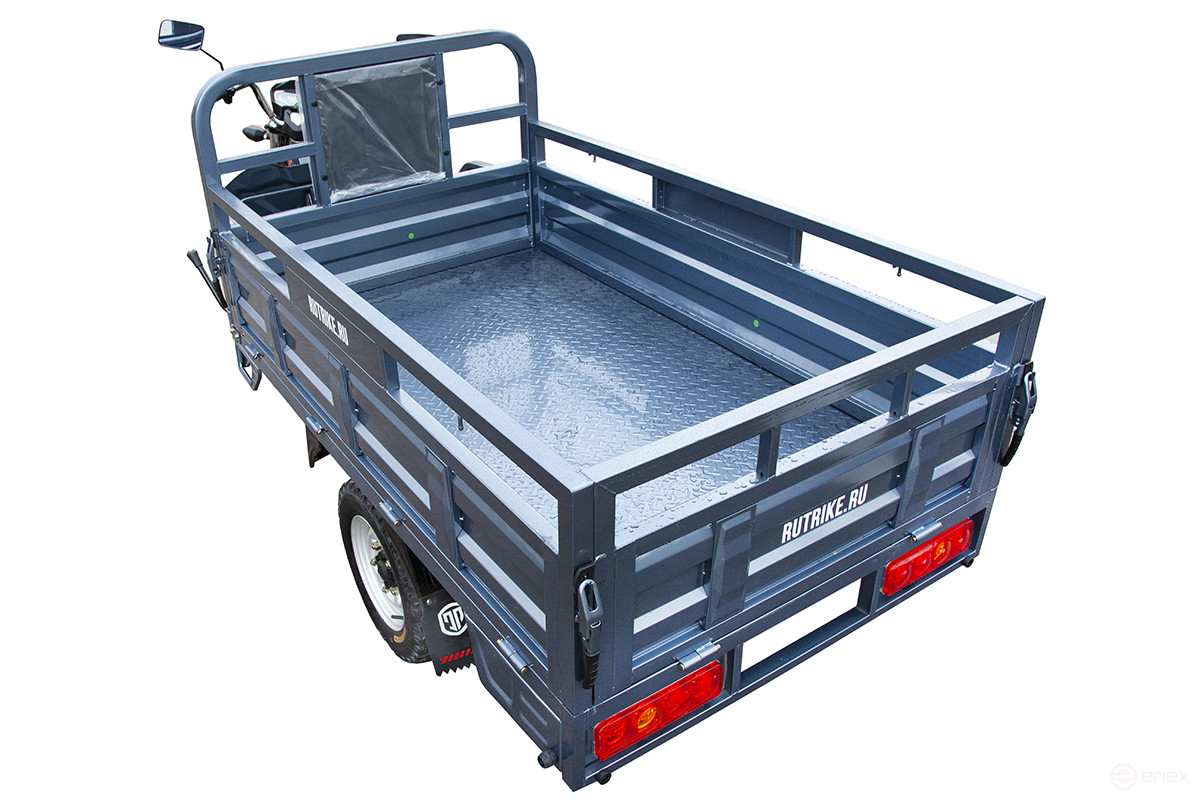 Cargo electric tricycle Rutrike Titan NEXT 2000 60V1500W, blue