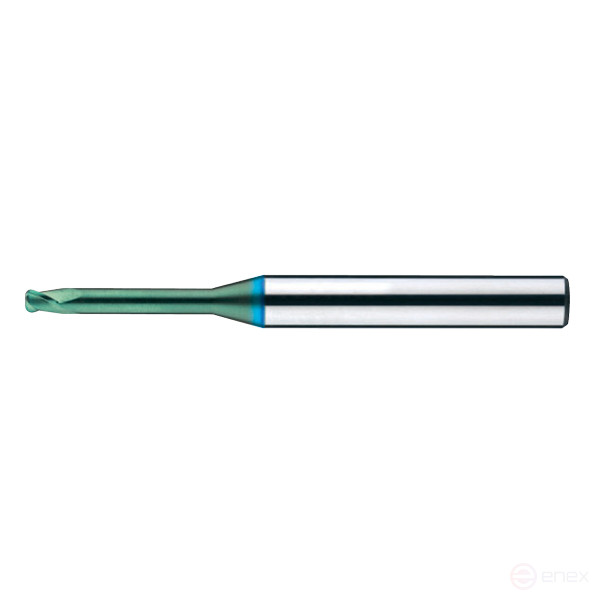 Milling cutter radius D0.5xR0.02x0.5x1x45x4 Z2 TiSiN-nano