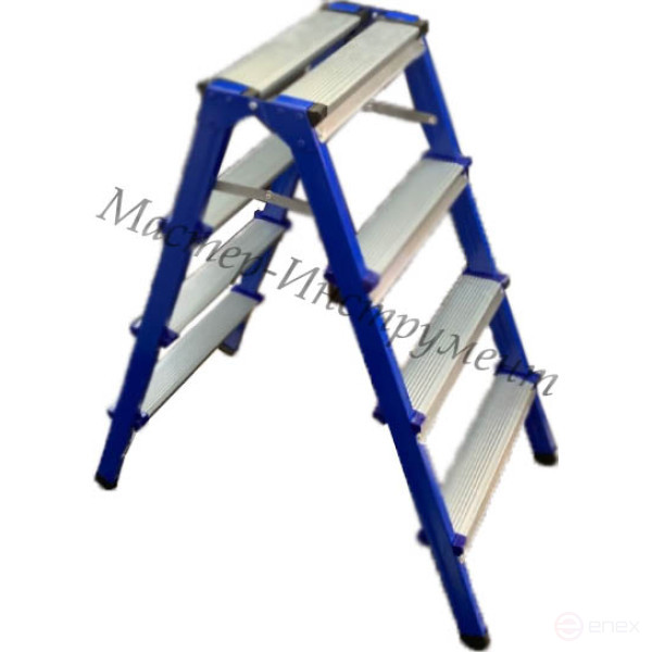 Стремянка двухсторонняя сталь 4ст.