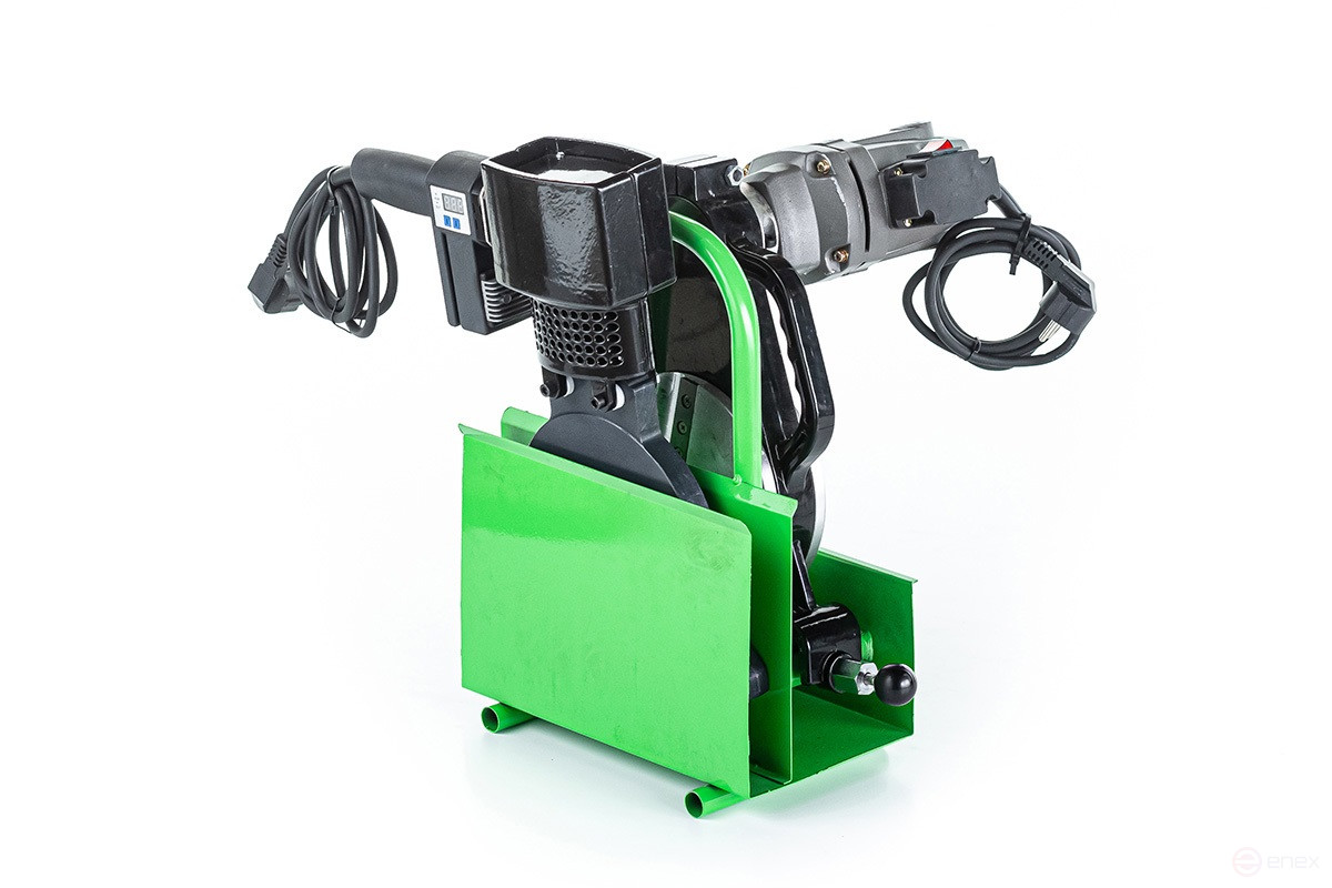Butt welding machine for HDPE pipes PROSVAR CM 160V4